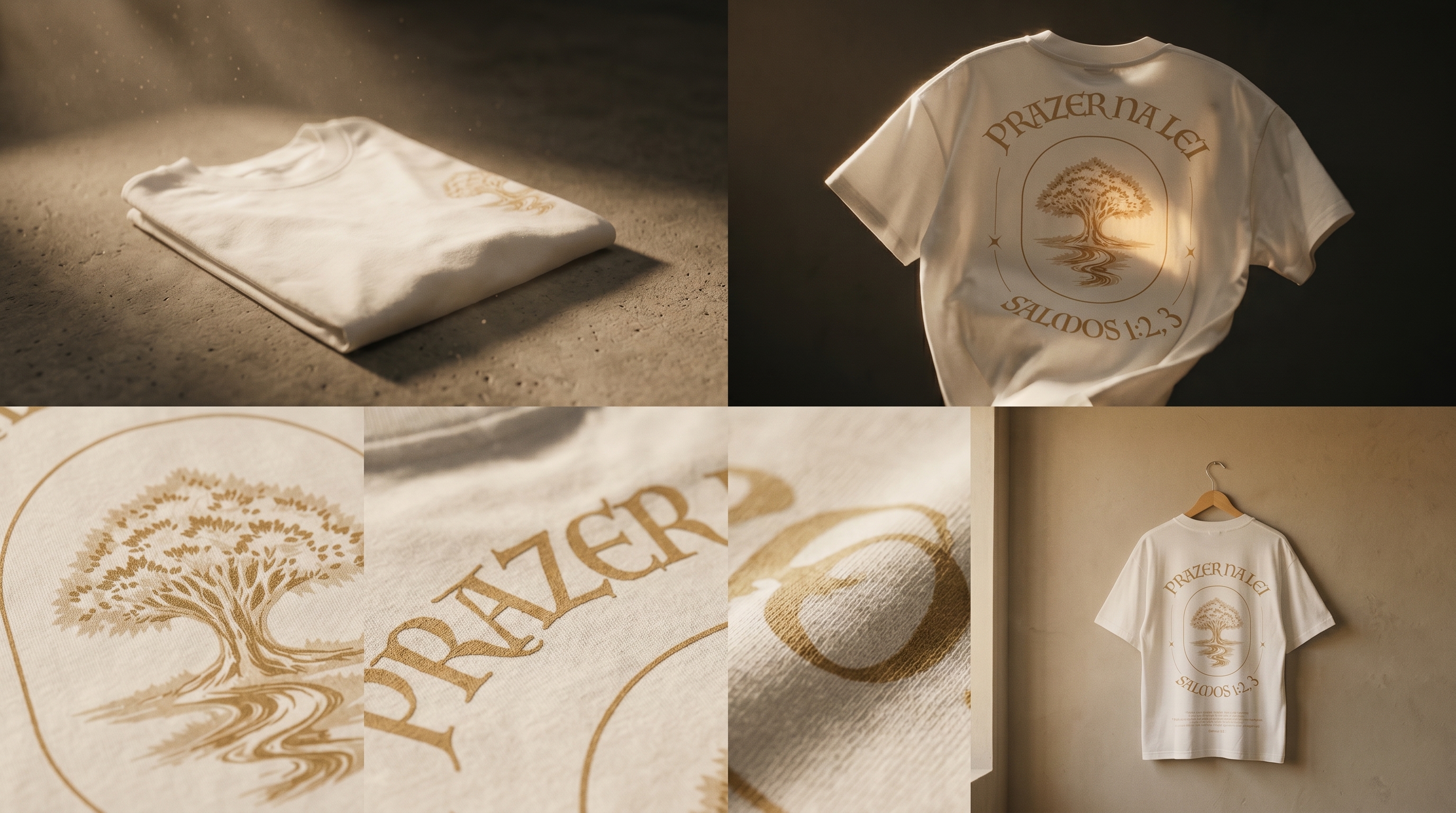 Camiseta Acorda · Branca editorial